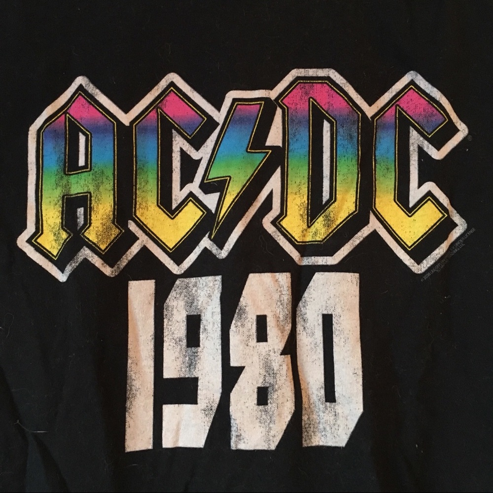 vintage AC/DC t-shirt